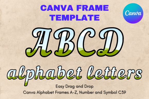Canva Letters Frame Alphabet Template_39