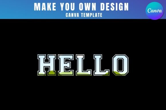 Hello Canva Frame Template Design: Graphics for Smart Canva Sellers